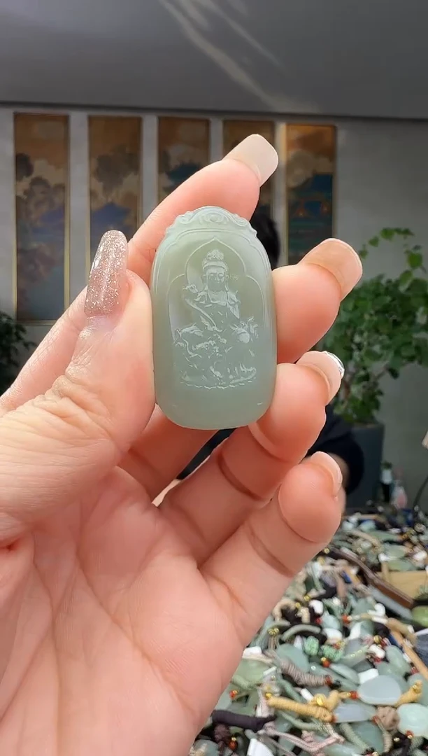 颈饰未镶嵌和田玉拍一发一多样性发货