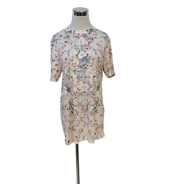 妃鱼/迪奥/桑蚕丝/T恤/95新/z七七