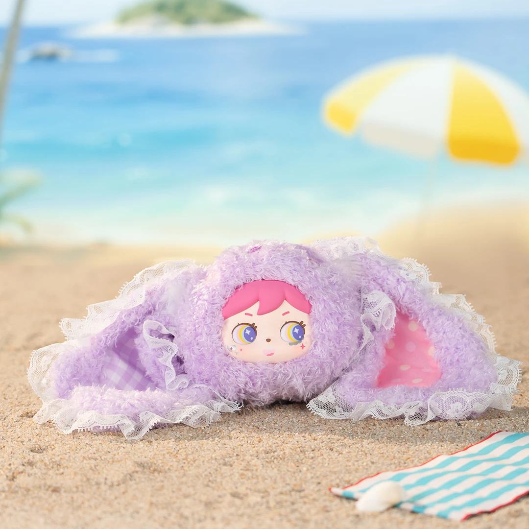 米莱 潮玩毛绒耳机包系列夏日华尔兹毛绒摆件