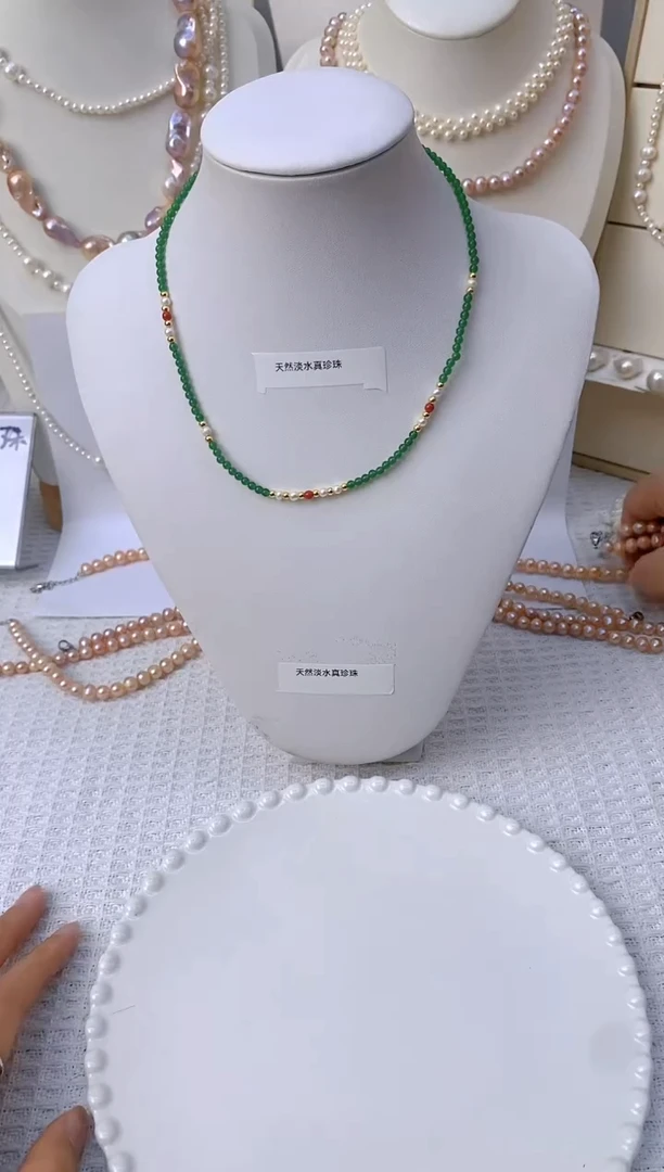 颈饰未镶嵌淡水珍珠F1013