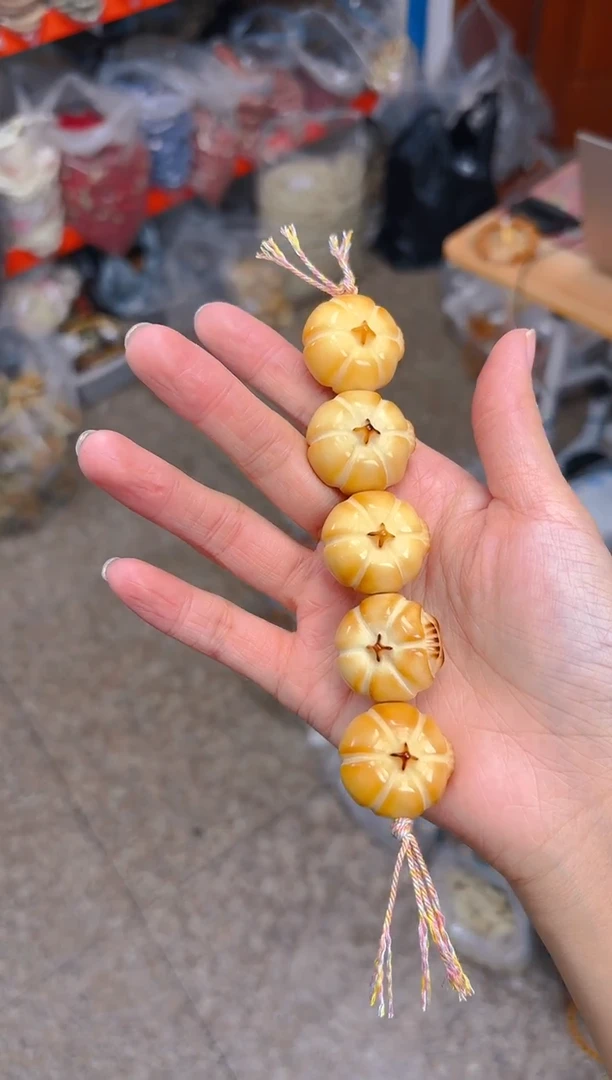 吊坠菩提根/象牙果多妹南瓜棒棒糖