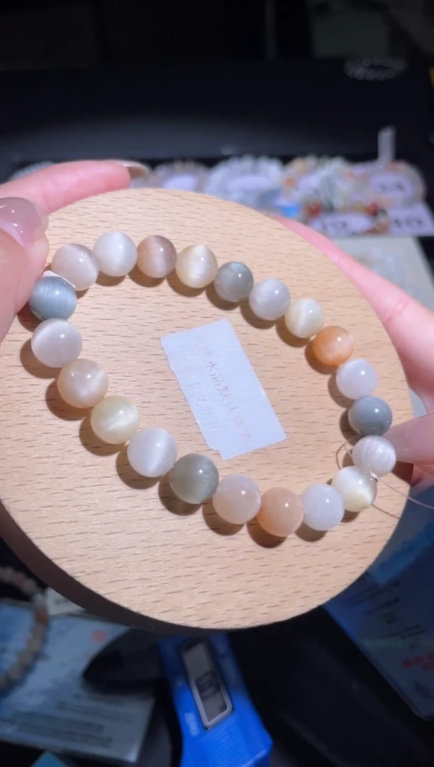 水晶手链未镶嵌240号多样性发货一CC   9mm+