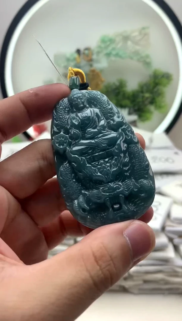 颈饰未镶嵌翡翠阿弥陀佛