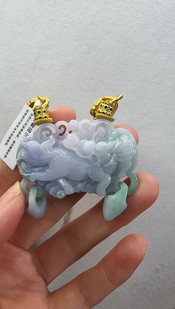 颈饰未镶嵌翡翠国风翡翠