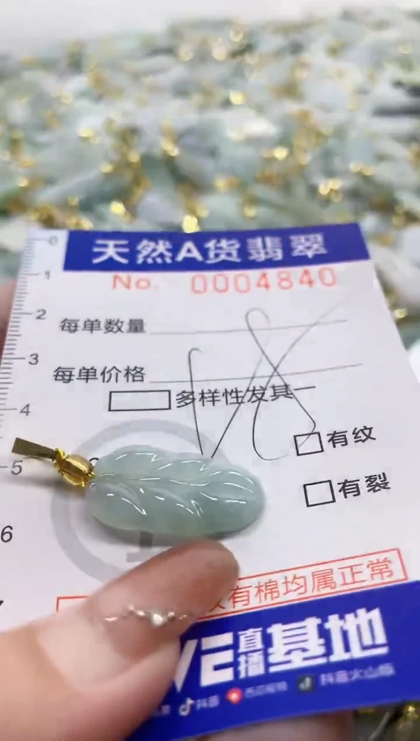 颈饰未镶嵌翡翠天然A货翡翠