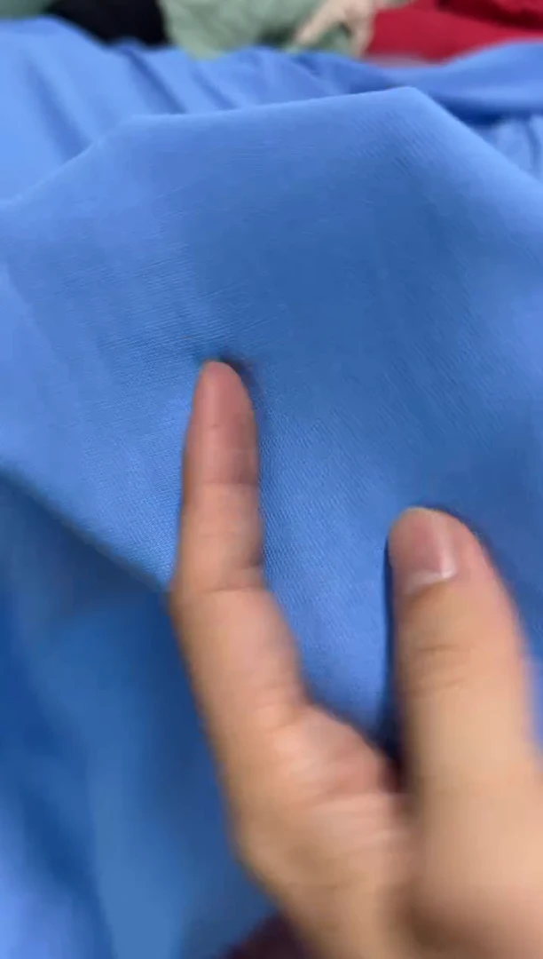 福利款3米 海蓝色 铜氨丝 中厚款 幅宽1.5米左右