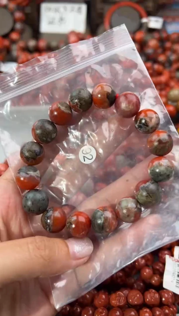 南红玛瑙手串未镶嵌13+