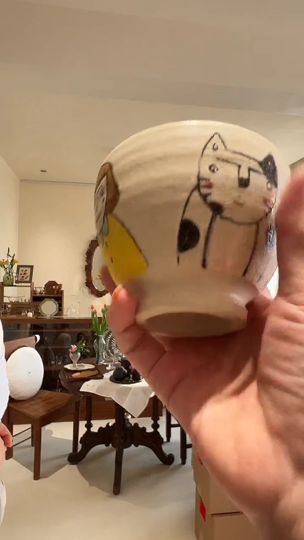 茶道摆件0000福利作家杯子7008