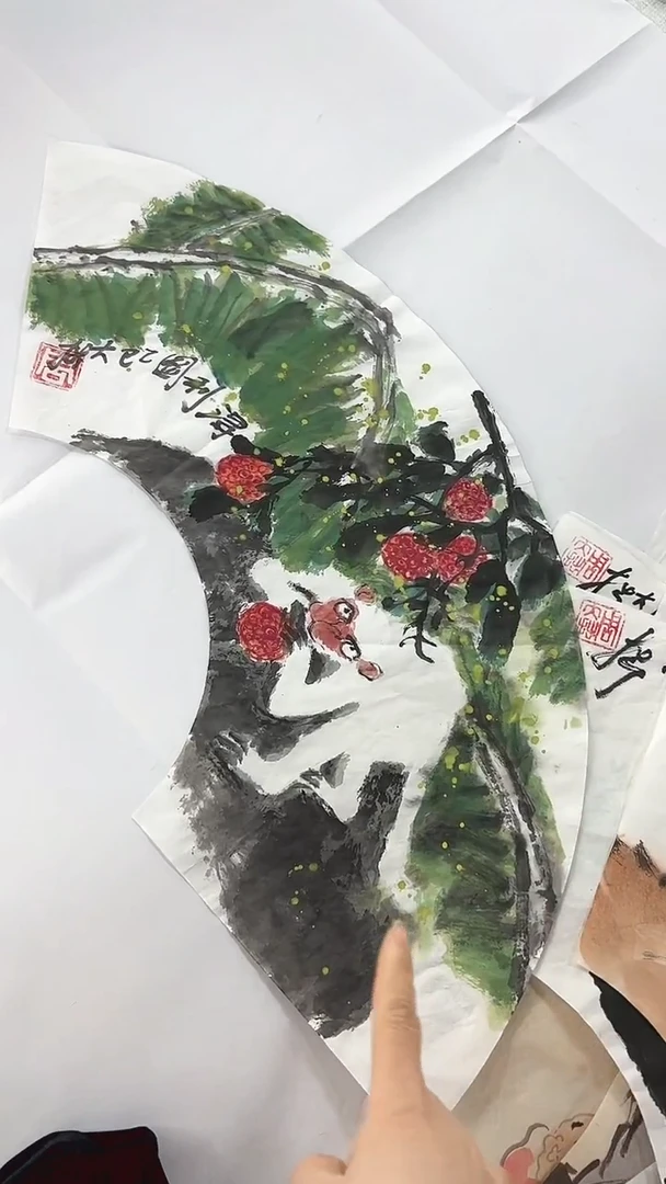 国画直播福利/国画/花鸟