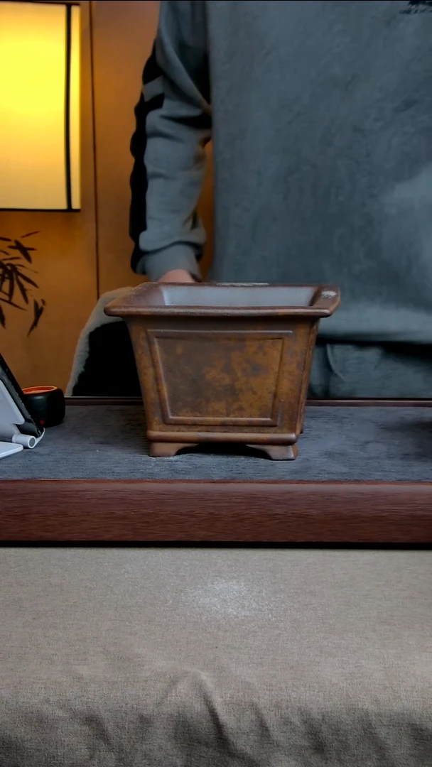 【闪购商品】紫砂花盆17*12.5内径尺寸