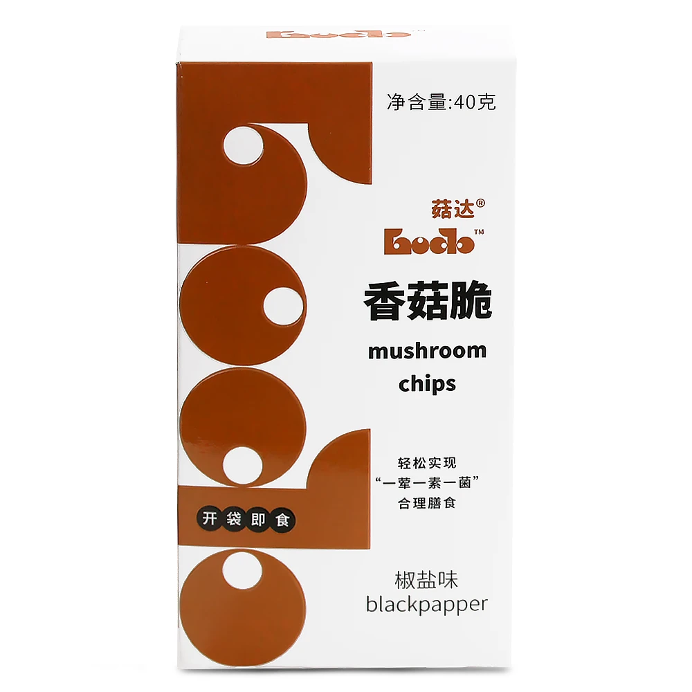 菇达 香菇脆 椒盐味 40g果蔬脆