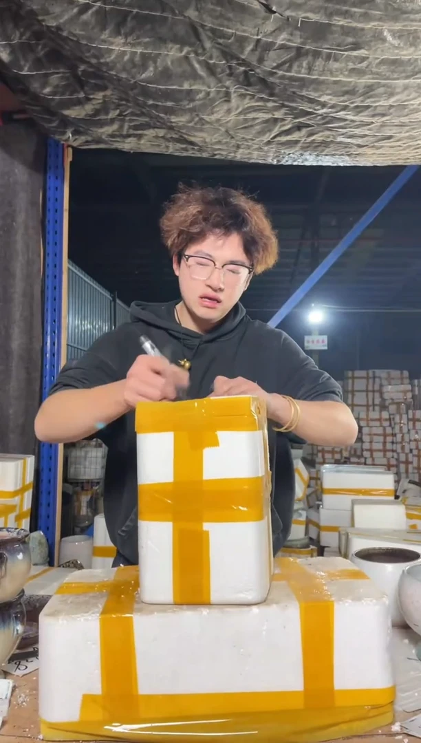 紫砂花盆宜兴紫砂粗陶花盆8.8/16