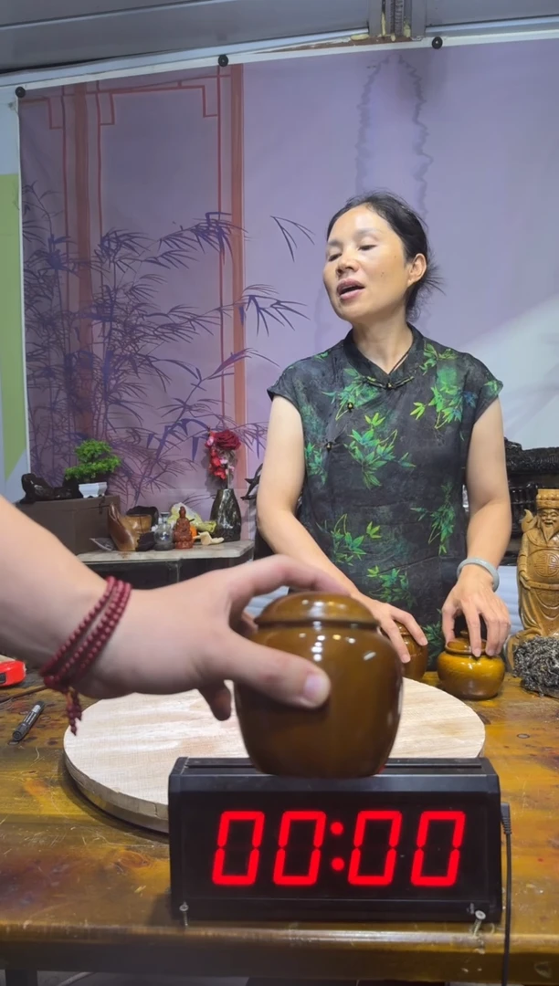 金丝楠引*金丝楠木雕刻摆件