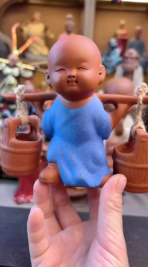紫砂茶宠器闵茶宠摆件
