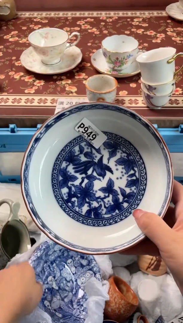 瓷片啦*啦瓷器瓷器P949