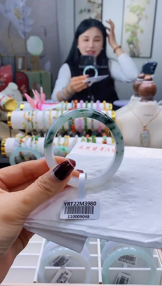 未镶嵌手镯翡翠100号54.6/11.4*7.6