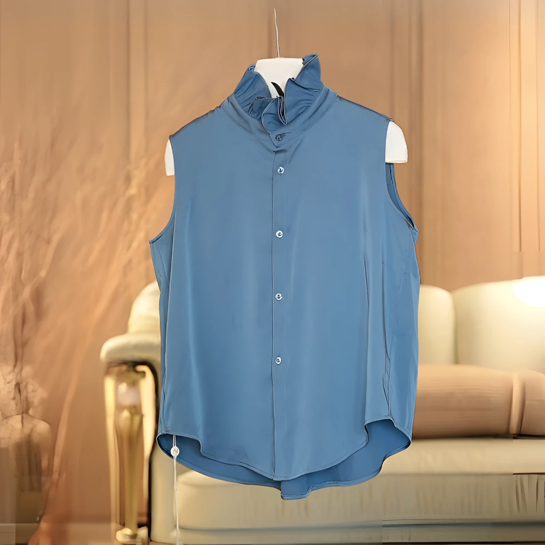 璇之恋·王璇雪国温情无袖衫王璇原创设计