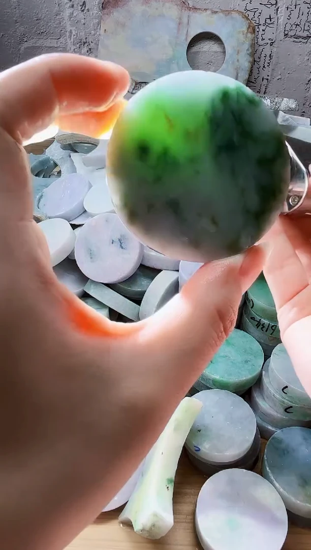 裸石翡翠天然翡翠A货 南 429