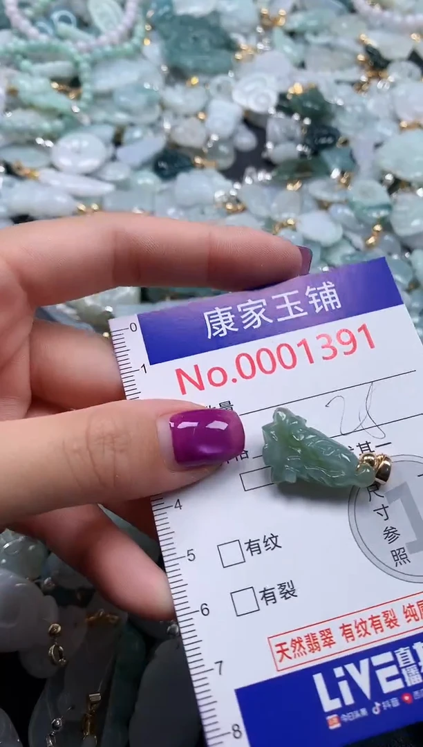 颈饰未镶嵌翡翠1391