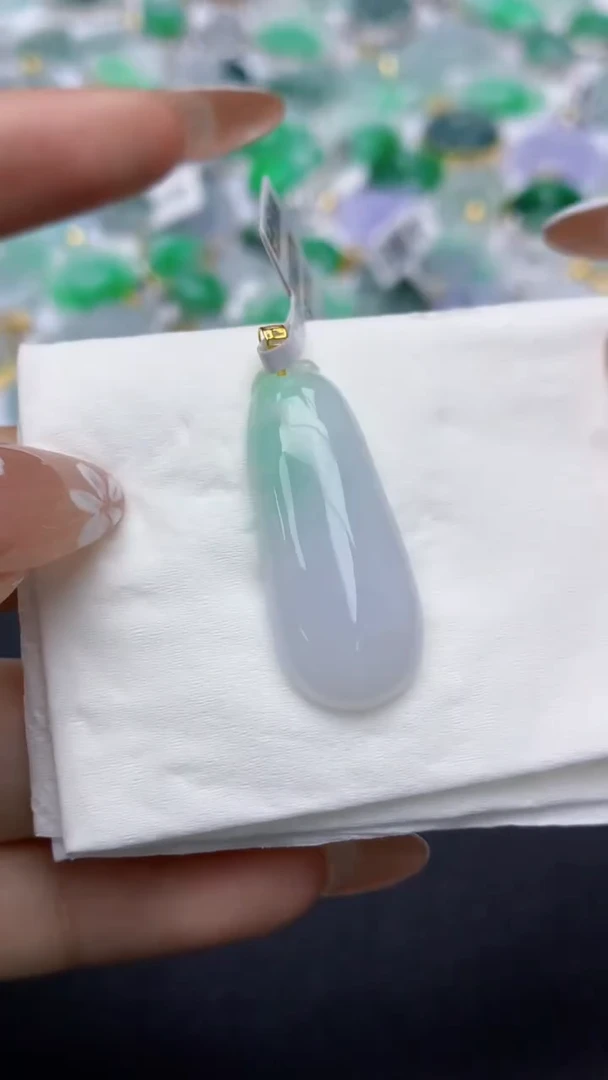 颈饰未镶嵌翡翠天然缅甸a货翡翠百元以上9元证书费自理