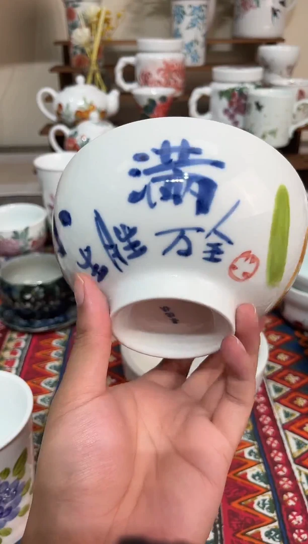 摆件景德镇手绘高端瓷器