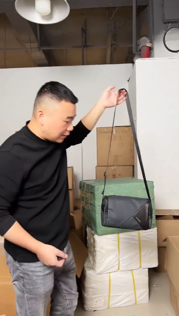 鹿皮（革）韩爵绅士包包皮具717