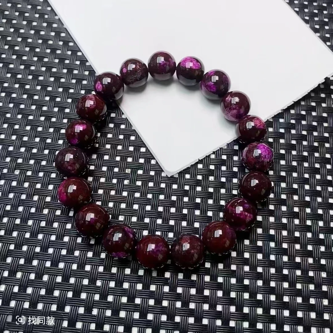 樱花粉10mm时尚百搭男女手串