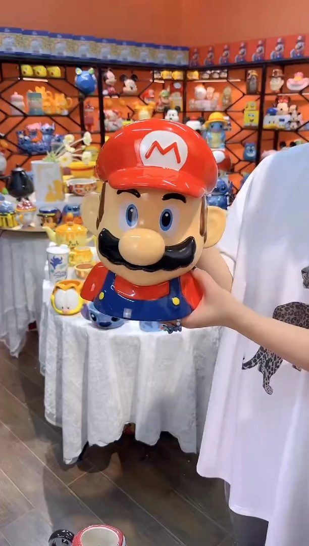 瓷片1@@马里奥陶瓷饼干罐