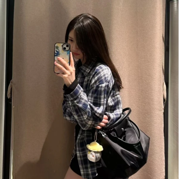 新款尼龙单肩包通勤时尚潮流百搭休闲托特包时尚简约实用女士包包