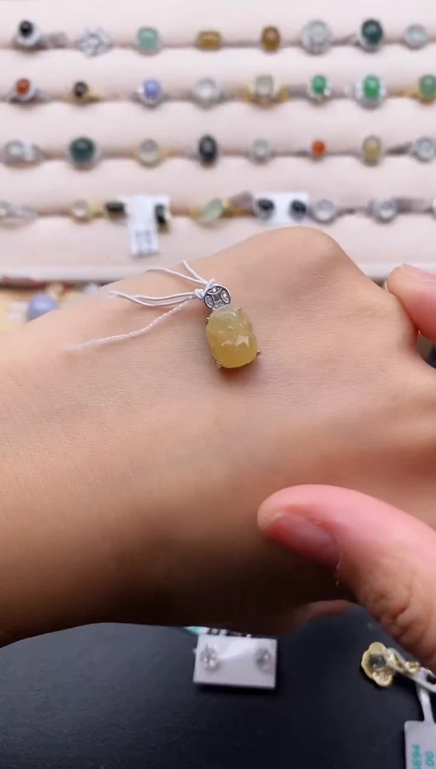 银S925镶嵌戒指翡翠555555+1