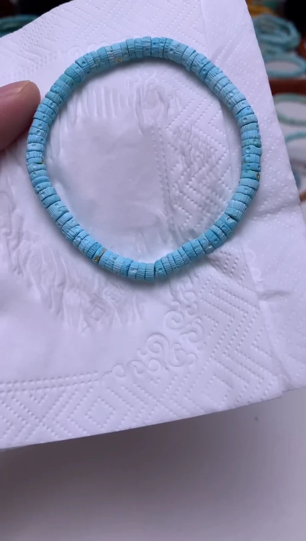未镶嵌绿松石手链闪购3