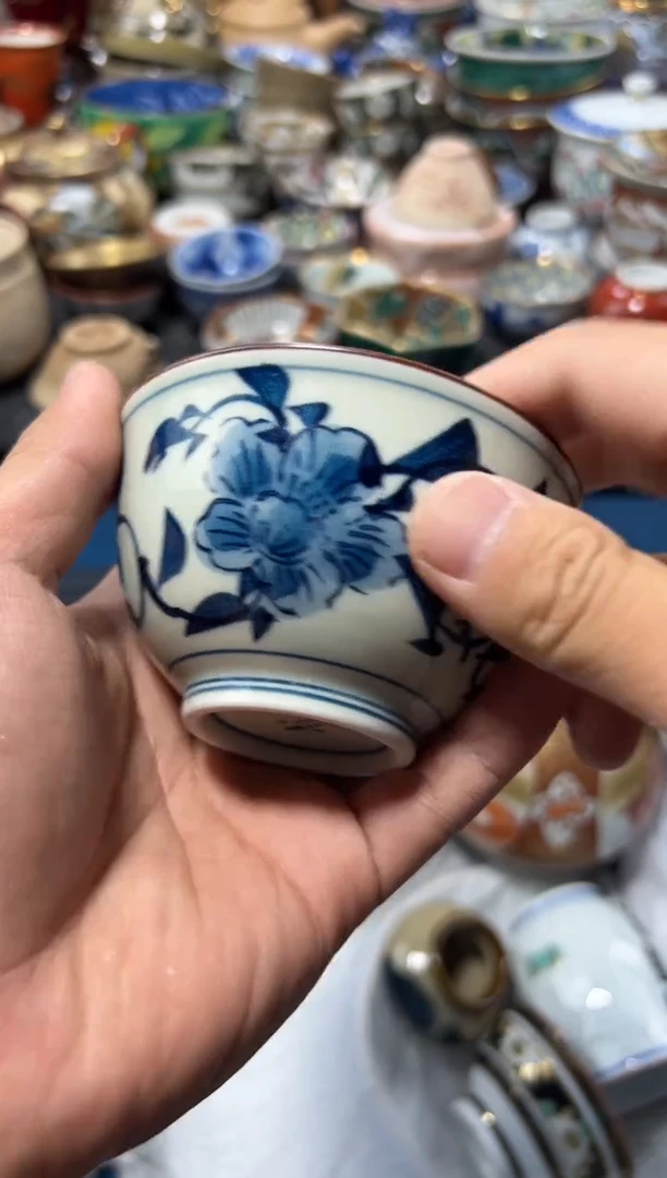 瓷片可**里夏目海外回流瓷器中古品。212