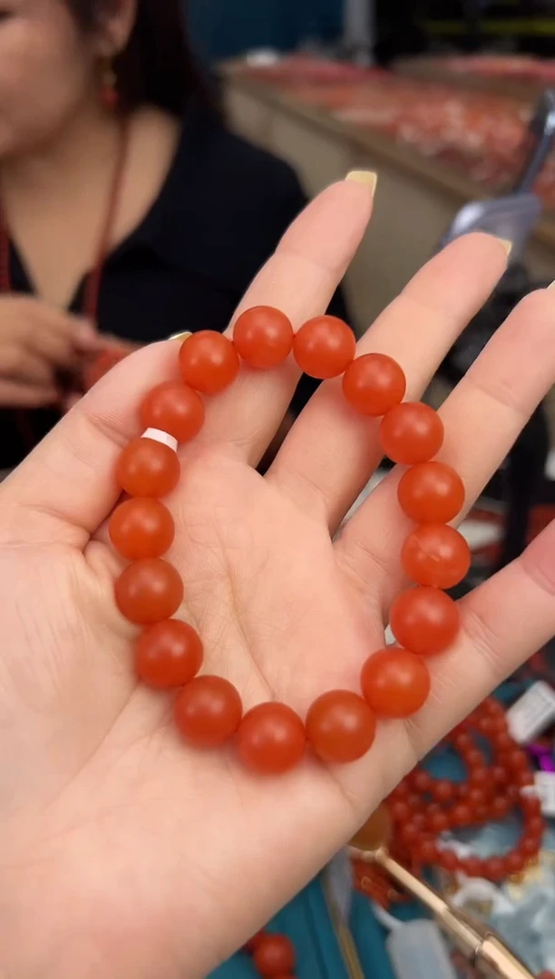 【闪购商品】南红玛瑙珠串未镶嵌多样性发其一/HS980742