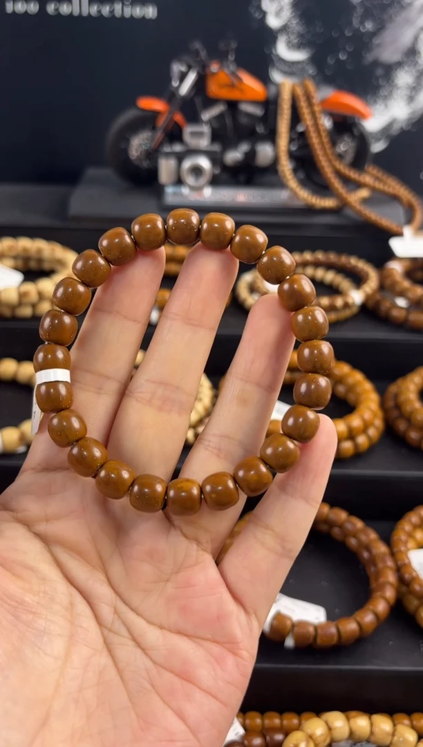 手串紫金鼠博*哥紫金鼠精品实心老型9.2