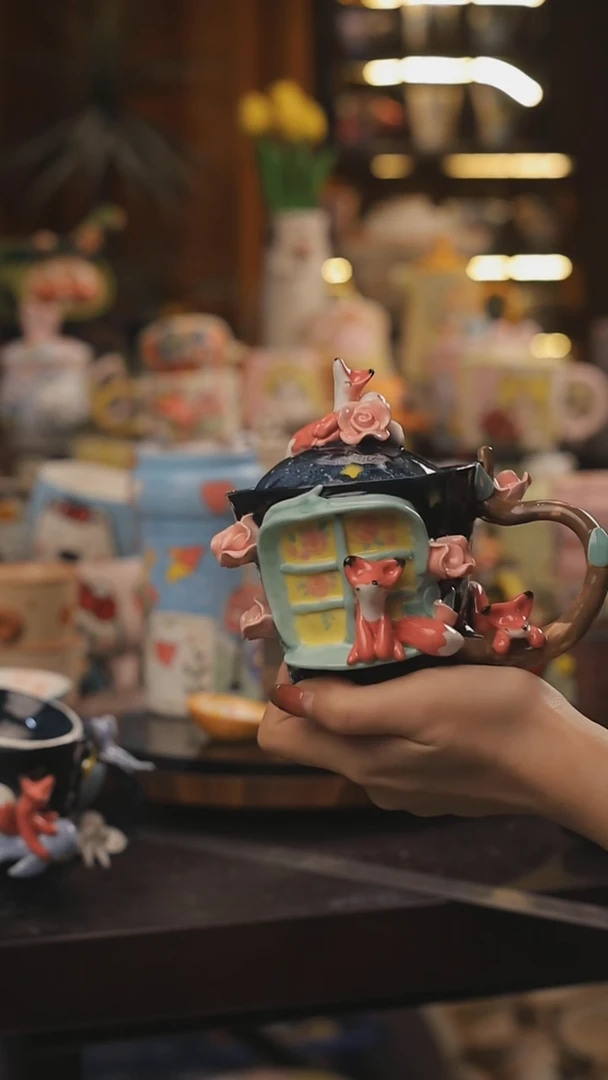 景德镇釉下彩绘设计师款式陶瓷