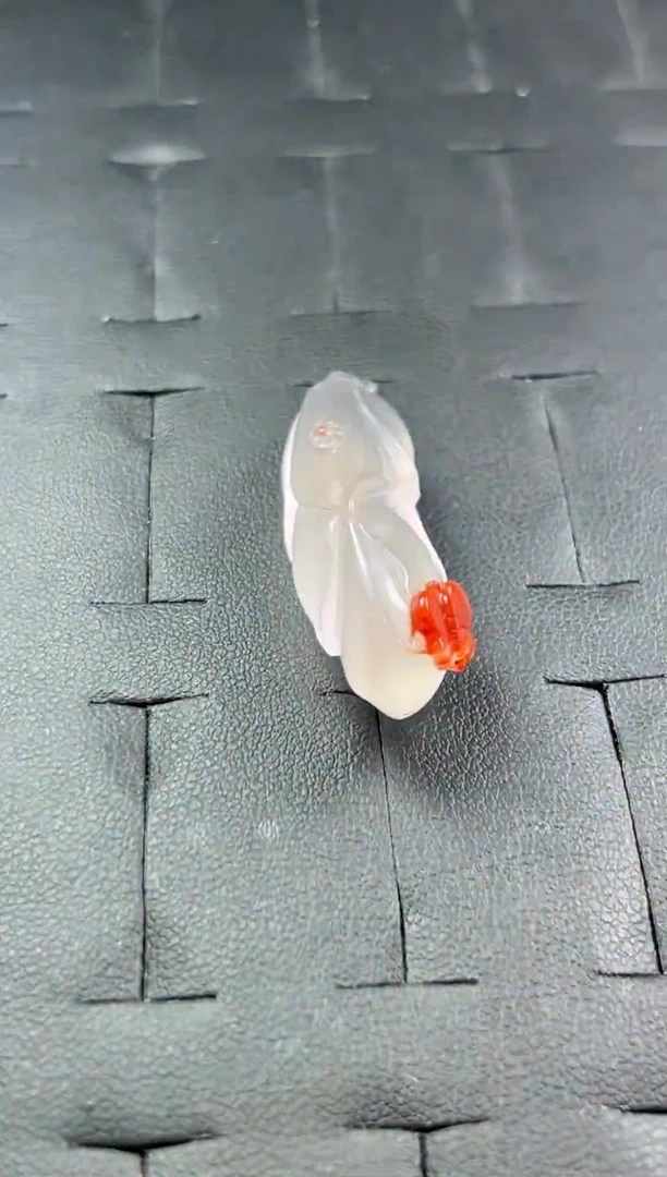 颈饰合金南红玛瑙橘*南红吊坠