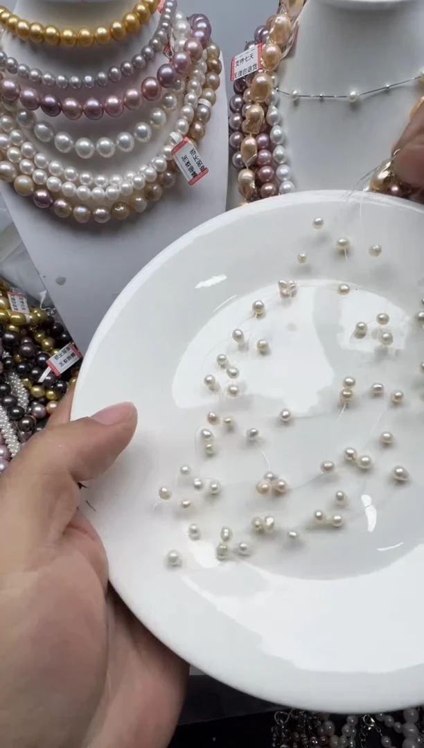 【闪购商品】淡水珍珠颈饰未镶嵌1