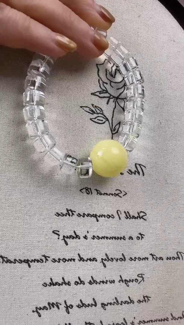 未镶嵌手链水晶水晶手串