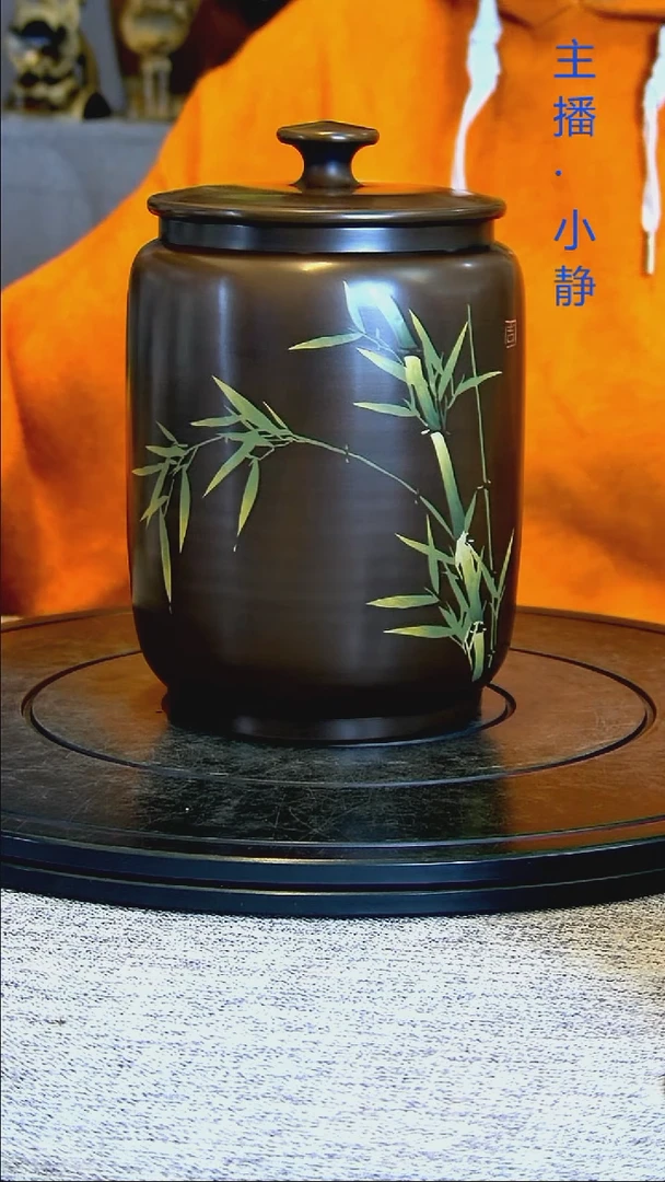 全手工紫陶茶罐精磨002