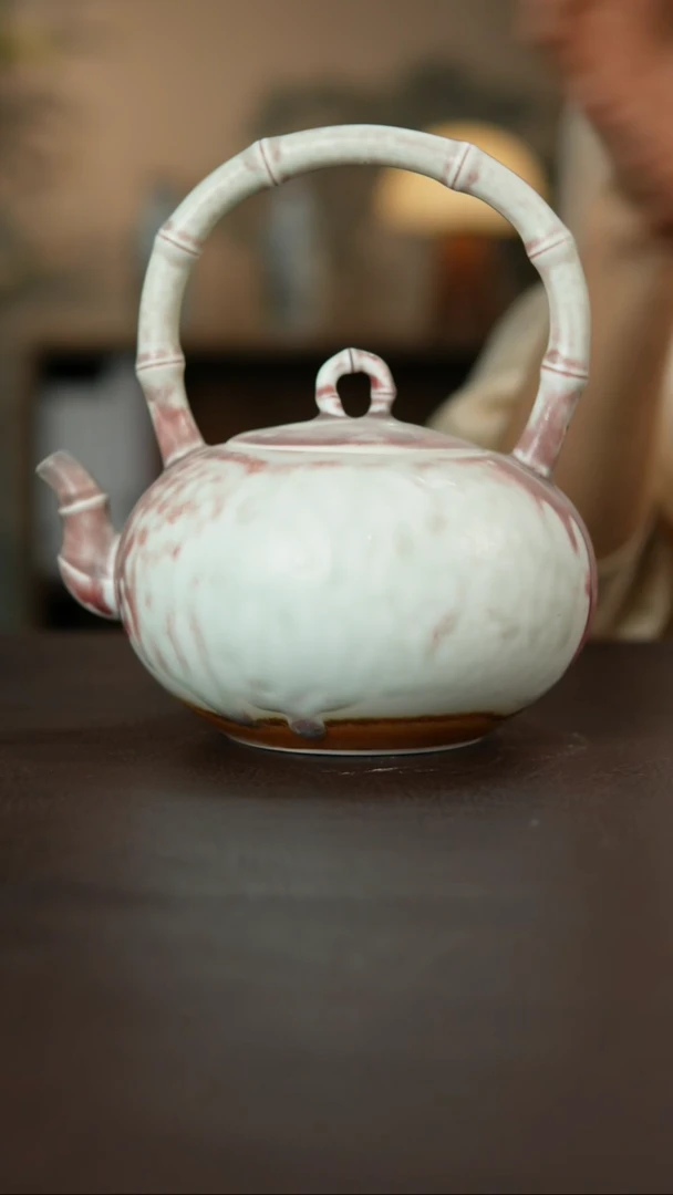 杯景德柴烧手作多人瑕疵
