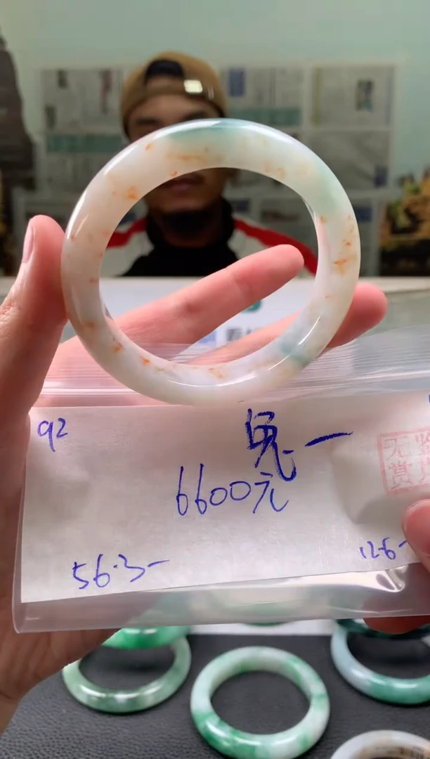 未镶嵌手镯翡翠兔*娘翡翠手镯 下单联系小耳机#92