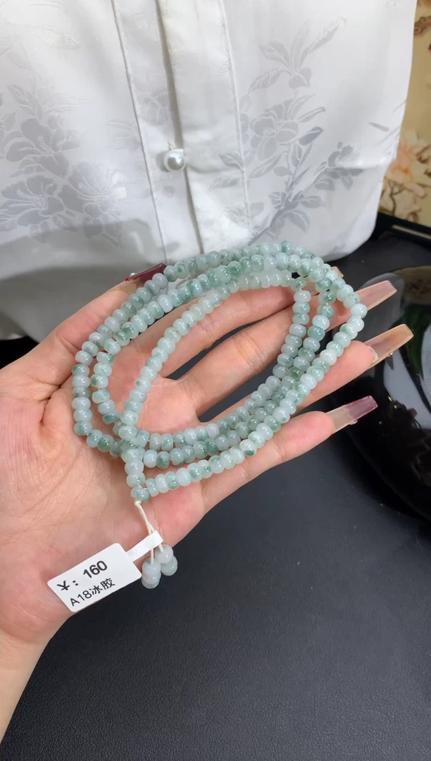【闪购商品】翡翠手链未镶嵌卡5.9mm
