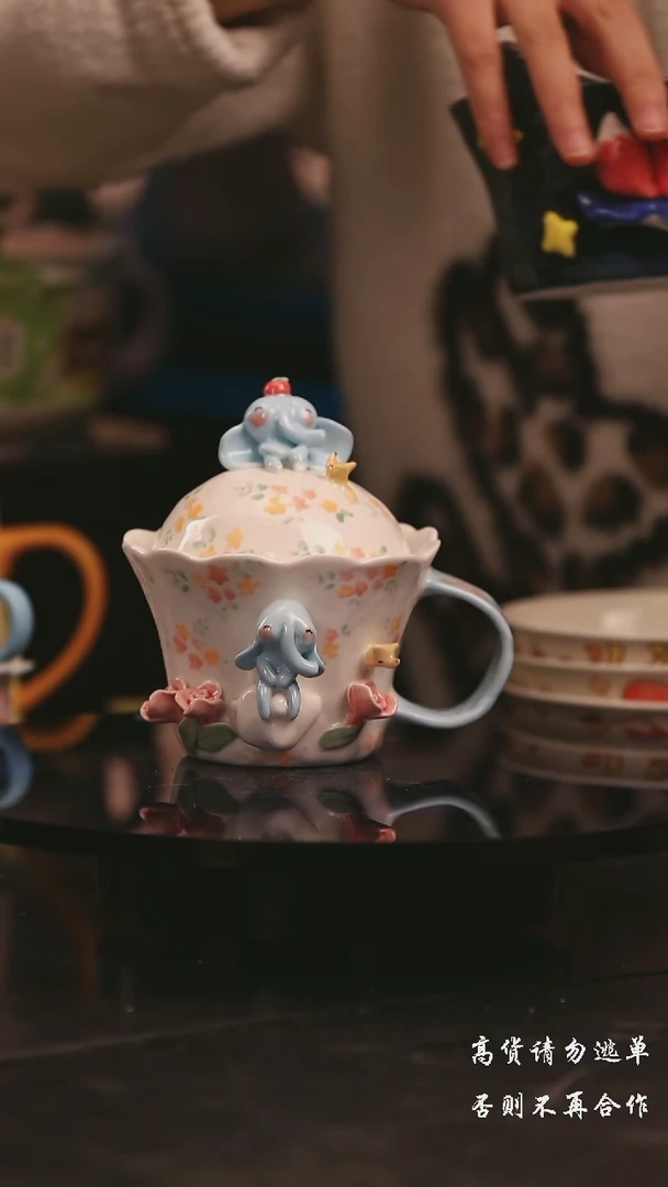 陶瓷景德镇可爱设计师款陶瓷