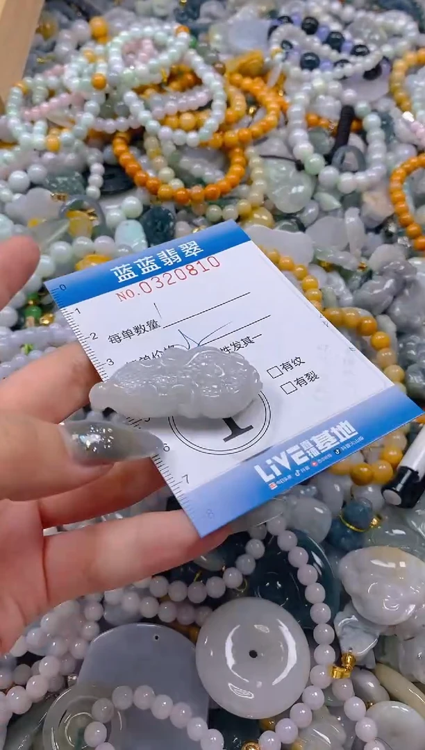 翡翠未镶嵌颈饰闪购0320810