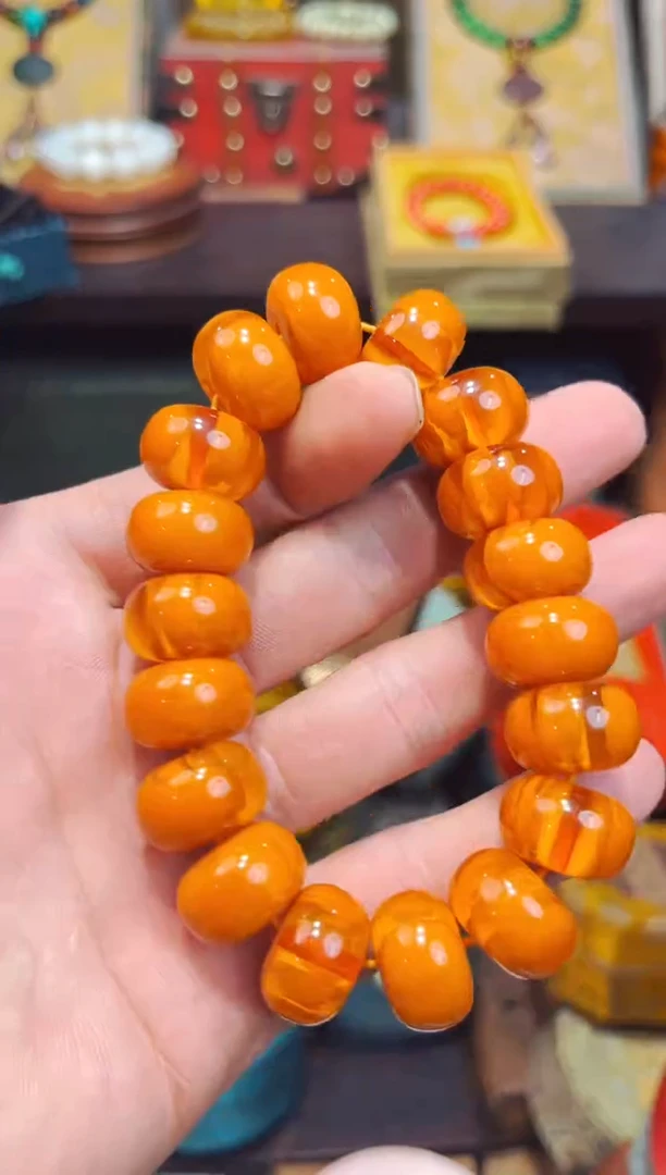 【闪购商品】蜜蜡裸石未镶嵌Q六弟专属高端精品58