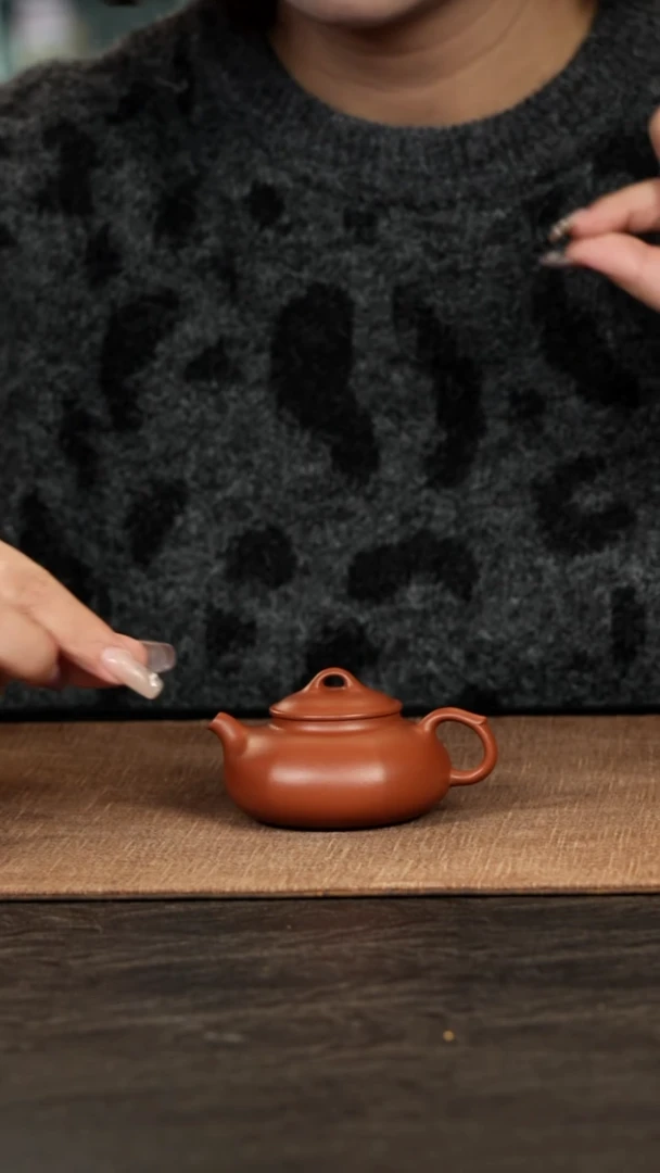 茶壶紫砂朱泥禅香90cc