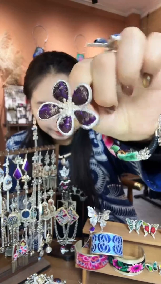 刺绣纯手工民族风戒指