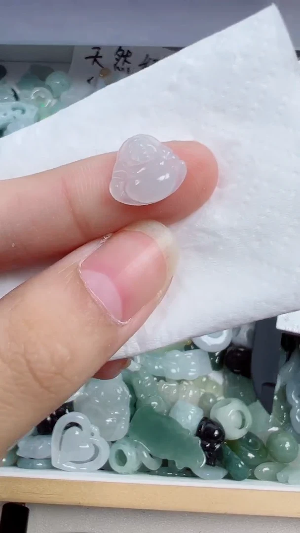 散珠翡翠226号链接，A货翡翠