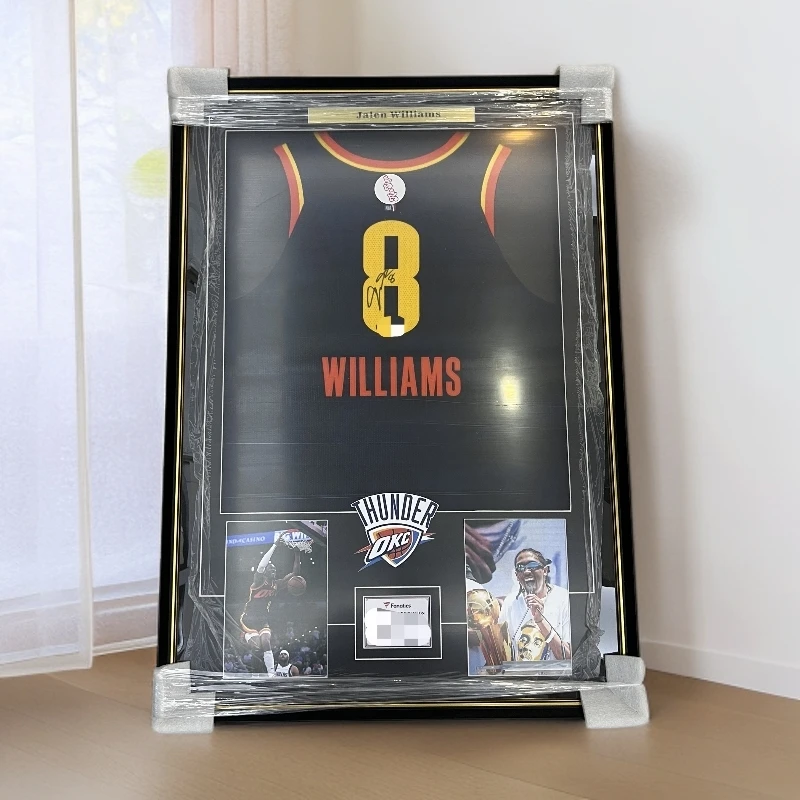 【KinSign】 威廉姆斯亲签雷霆队老八亲签号码加签AU (含FA证书）