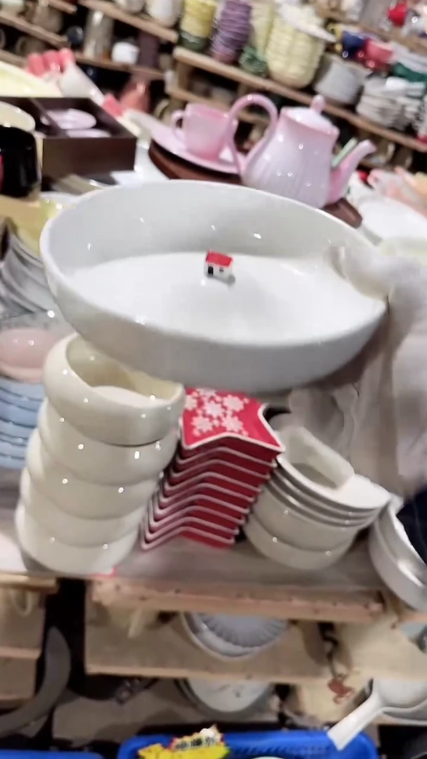 瓷片钵钵深盘微瑕 凑满20元包邮